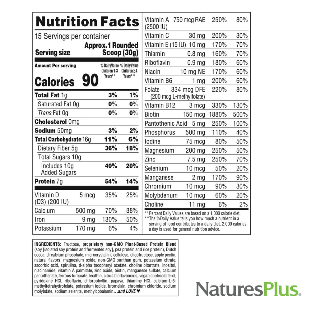 SPIRU-TEIN Junior Chocolate 1 lb bottle