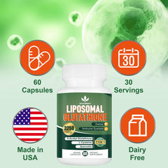 Healthy lifestyle scene with antioxidant immune support supplement