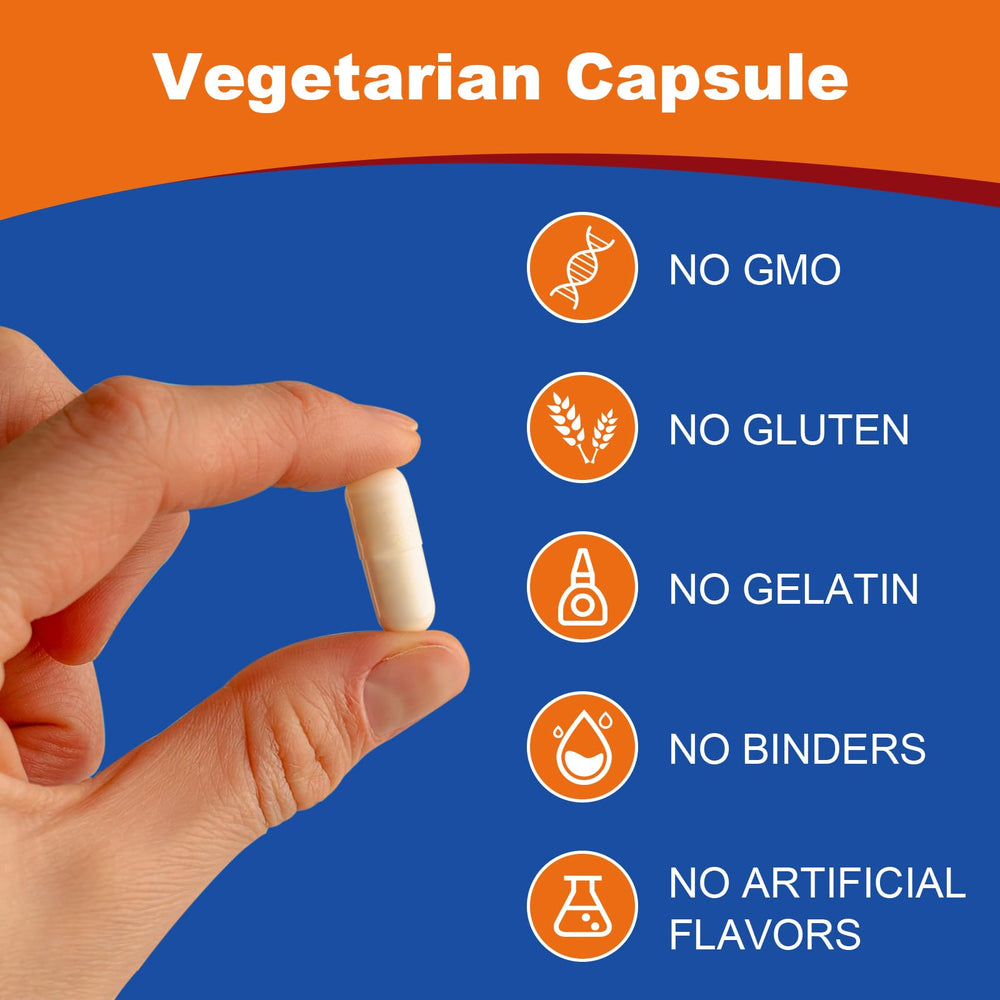 Packaging showing 60 capsules for a 30-day supply