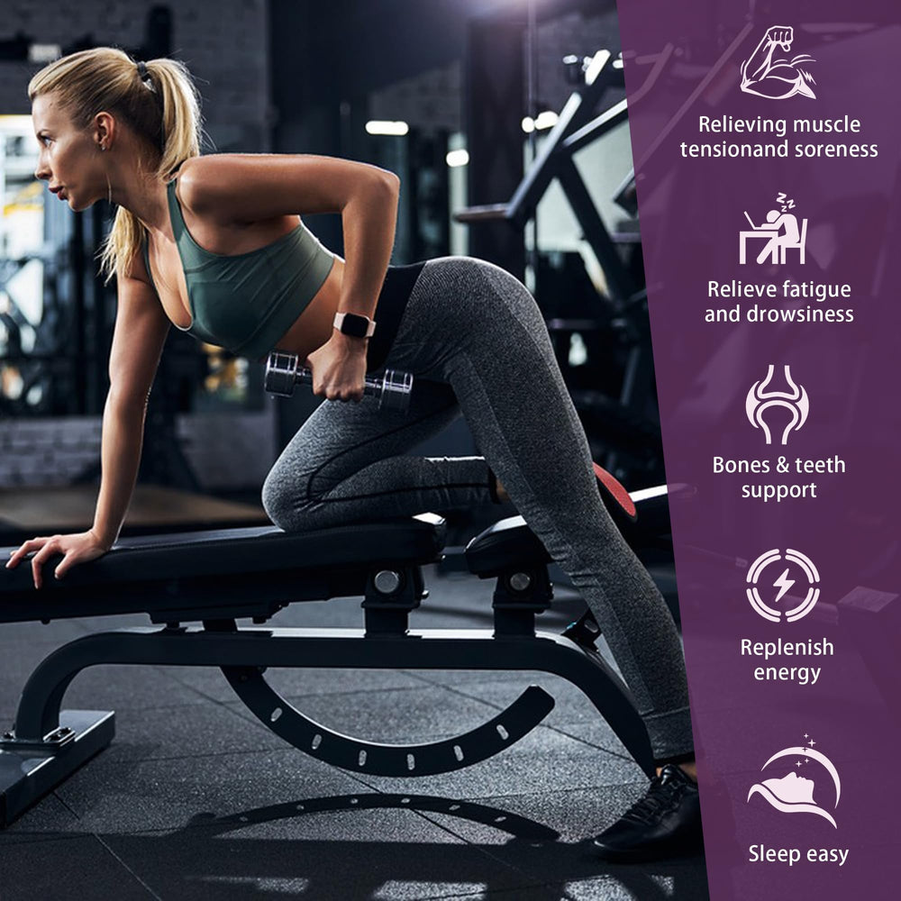 Close-up of magnesium glycinate, citrate, malate and taurate capsules