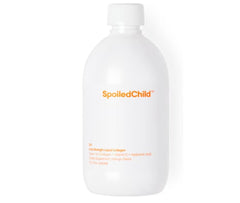 SpoiledChild Mango Liquid Collagen bottle – front view