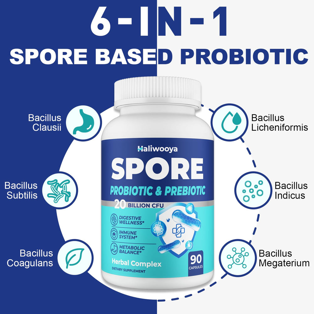 Prebiotic fiber ingredients: Green Banana Flour, Acacia, Larch Arabinogalactan