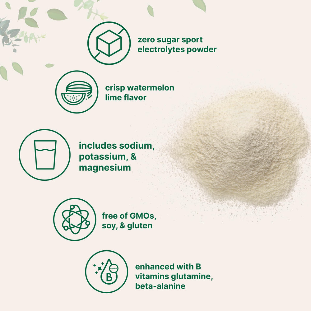 L-Glutamine beta-alanine and B vitamins in Sport Electrolytes Powder