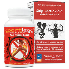 SPORTLEGS bottle with 120 capsules