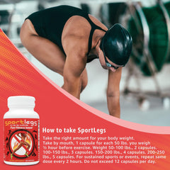 Icon showing no calories and no sodium in SPORTLEGS formula