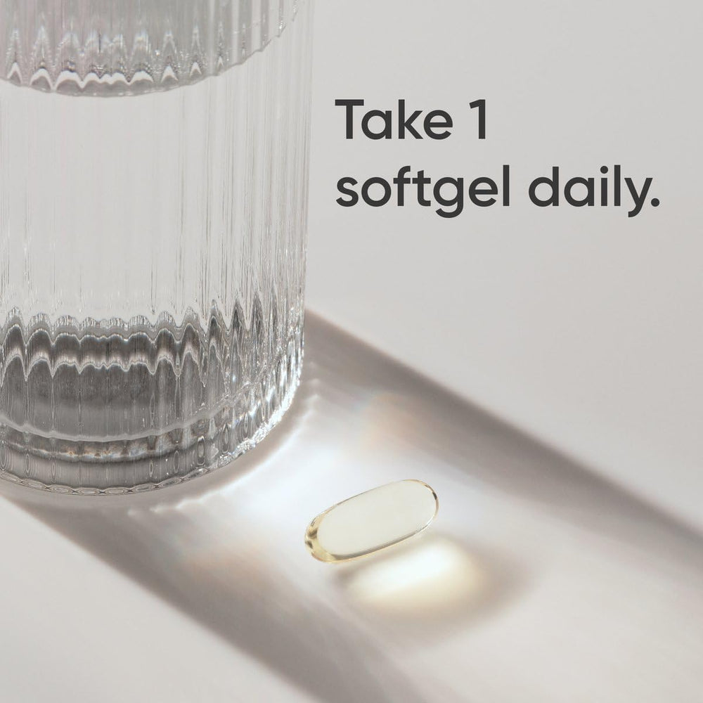 Nutrition facts and serving size on the product label