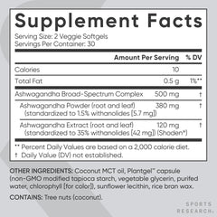 Vegan and gluten-free indicators on packaging