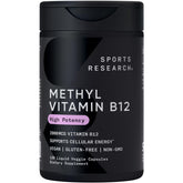 Sports Research Vitamin B12 2000 mcg bottle and label