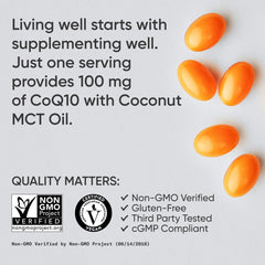 Quality-tested CoQ10 manufactured in a USA cGMP facility