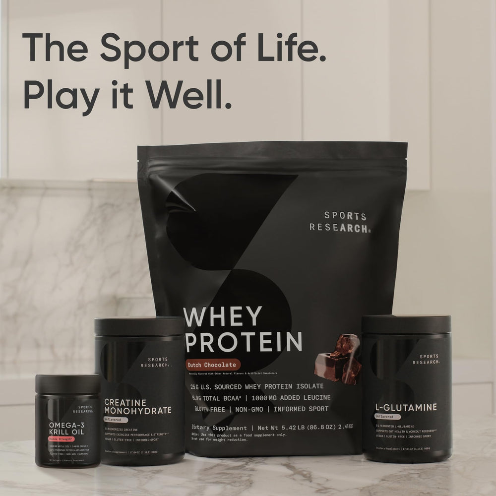 Sports Research Omega-3 Krill Oil minimizes fishy aftertaste.