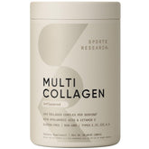 Sports Research Multi Collagen Powder bottle with label