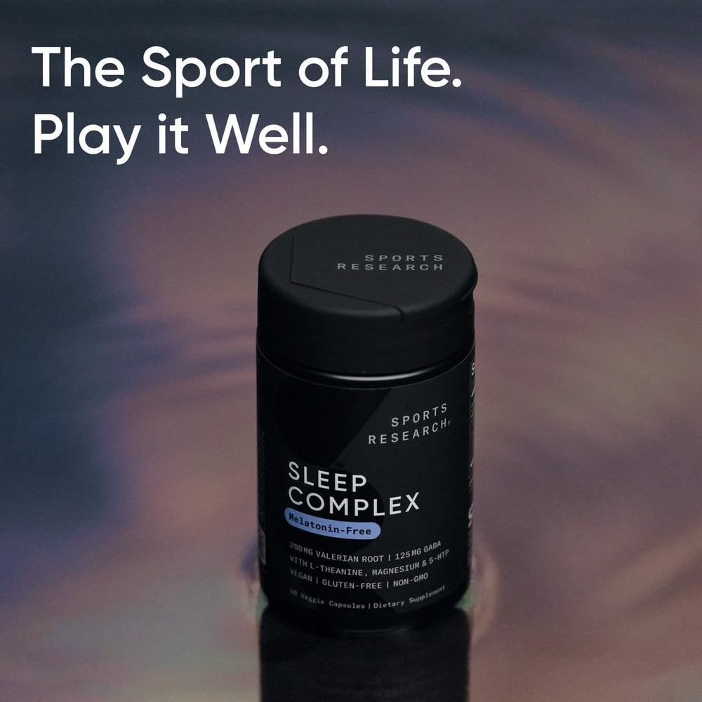 Bedroom scene with Sleep Complex on the nightstand for a serene nighttime ritual