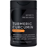 Sports Research Turmeric Curcumin C3 Complex softgel bottle