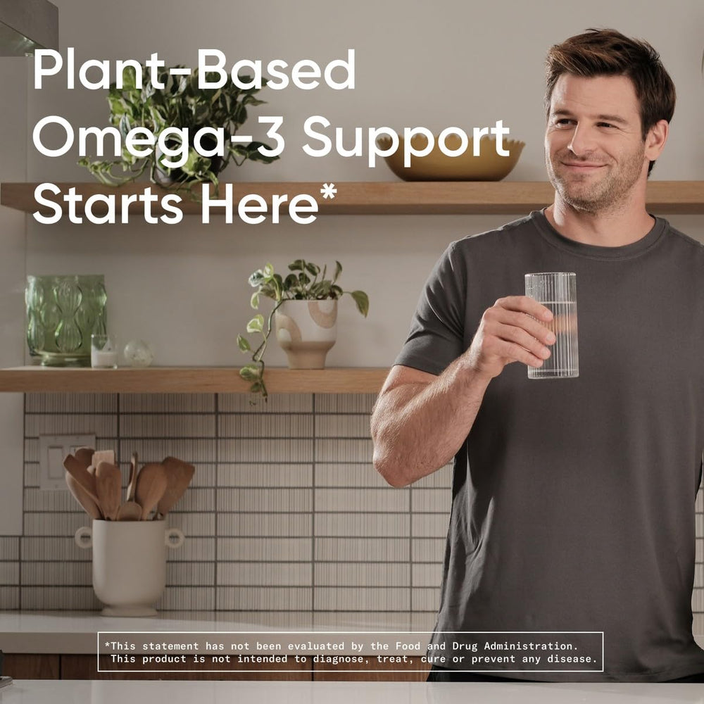 Close-up of flaxseed oil softgel capsules