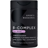 Sports Research Vitamin B-Complex 60 veggie softgels bottle hero image