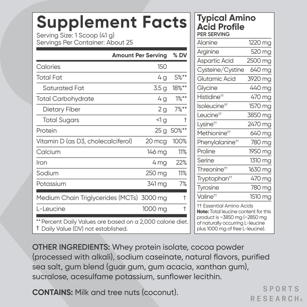 Protein powder used in baking and coffee creamer