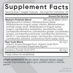 Non-GMO verified and gluten-free probiotic capsules