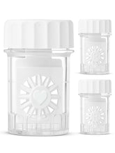Sports Vision 3-piece contact lens case set – durable plastic exterior