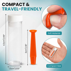 Recyclable hard contact lens remover with suction