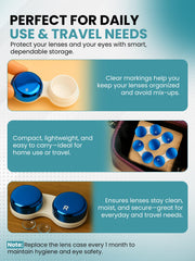 Versatile storage for small items like earrings or medication
