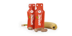 SPRING Energy Gel Long Haul pour for sustained energy during long runs with real food ingredients.