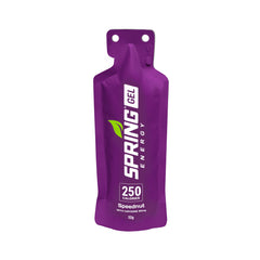 Spring Energy Speednut caffeine pack closeup highlighting compact endurance fuel