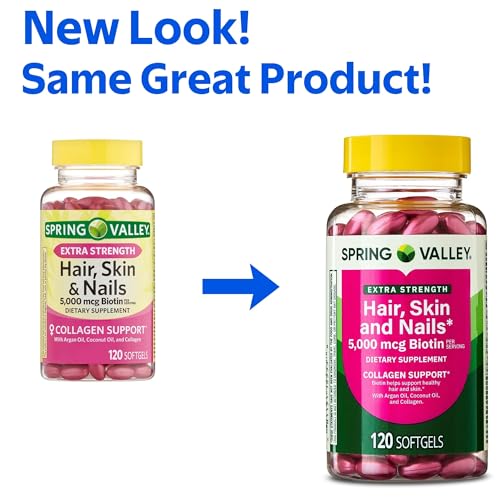 Biotin 5000 mcg softgels illustration