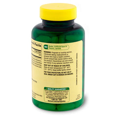 Close-up of Spring Valley Calcium 600mg bottle