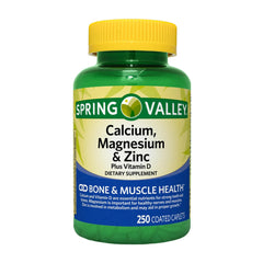 Nutrition information showing 1,000 mg calcium per serving