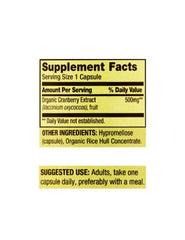 Ingredients label showing gluten-free and dairy-free attributes
