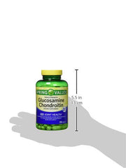 Supplement facts panel on Spring Valley bottle