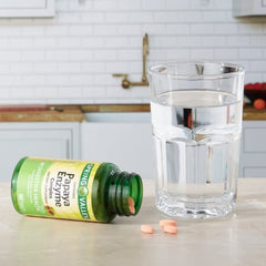 Label showing vegetarian formula gluten free and lactose free