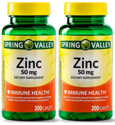 Spring Valley Zinc 50 mg bottle with label