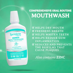 Hydration and relief for dry mouth illustration
