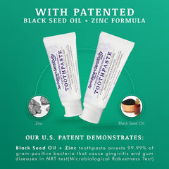 Made in USA packaging of SprinJene toothpaste