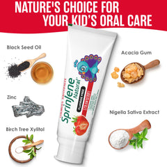 Close-up of SprinJene's patented Black Seed Oil & Zinc formula
