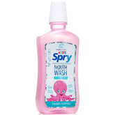 Spry Natural Xylitol Mouthwash Bubble Gum flavor bottle 16 fl oz