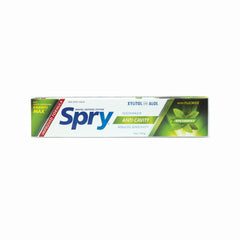 Illustration of natural ingredients xylitol aloe and spearmint