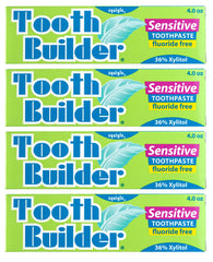 Front view of Squigle Tooth Builder SLS-Free toothpaste