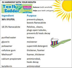 Close-up of Squigle SLS-Free toothpaste in tube, unflavored