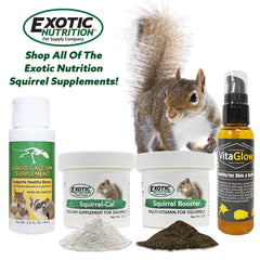 Dosage demonstration of mixing Squirrel-Cal with Squirrel Booster