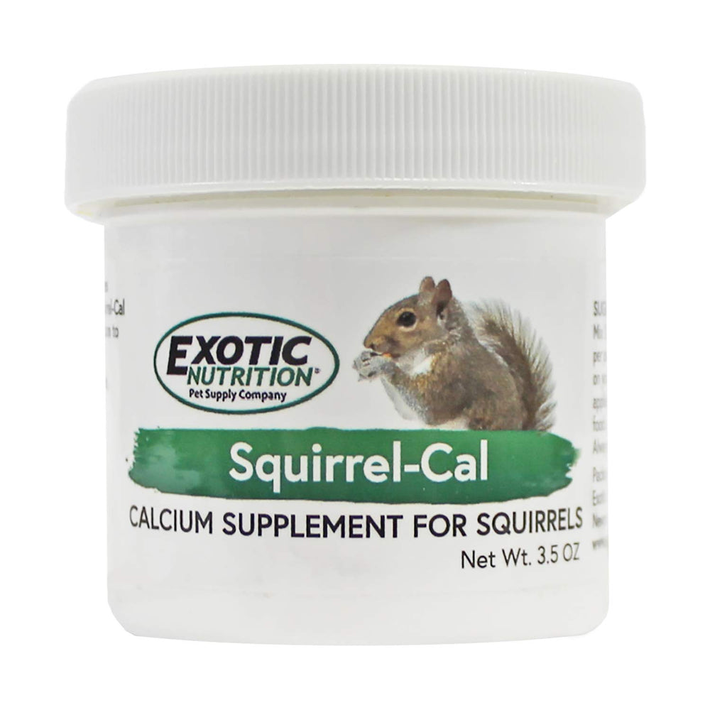 Squirrel-Cal 3.5 oz calcium supplement powder