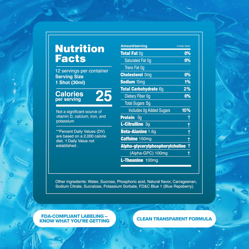 Squish energy gummy with citrulline and beta-alanine supports endurance and blood flow.