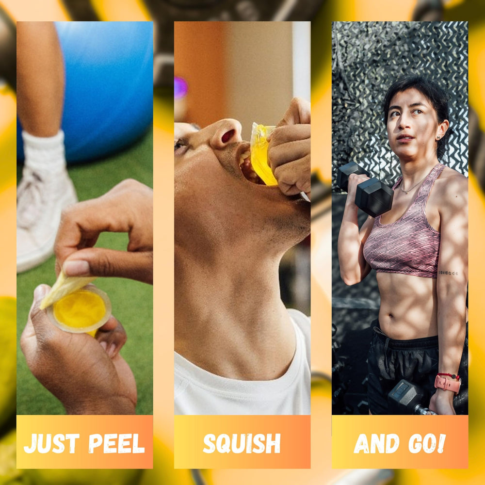 Squish Energy gummy shot citrulline ingredient-label spotlights blood-flow supporting amino acid