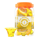 Squish Energy pre-workout gummy shot pineapple pack boosts on-the-go energy
