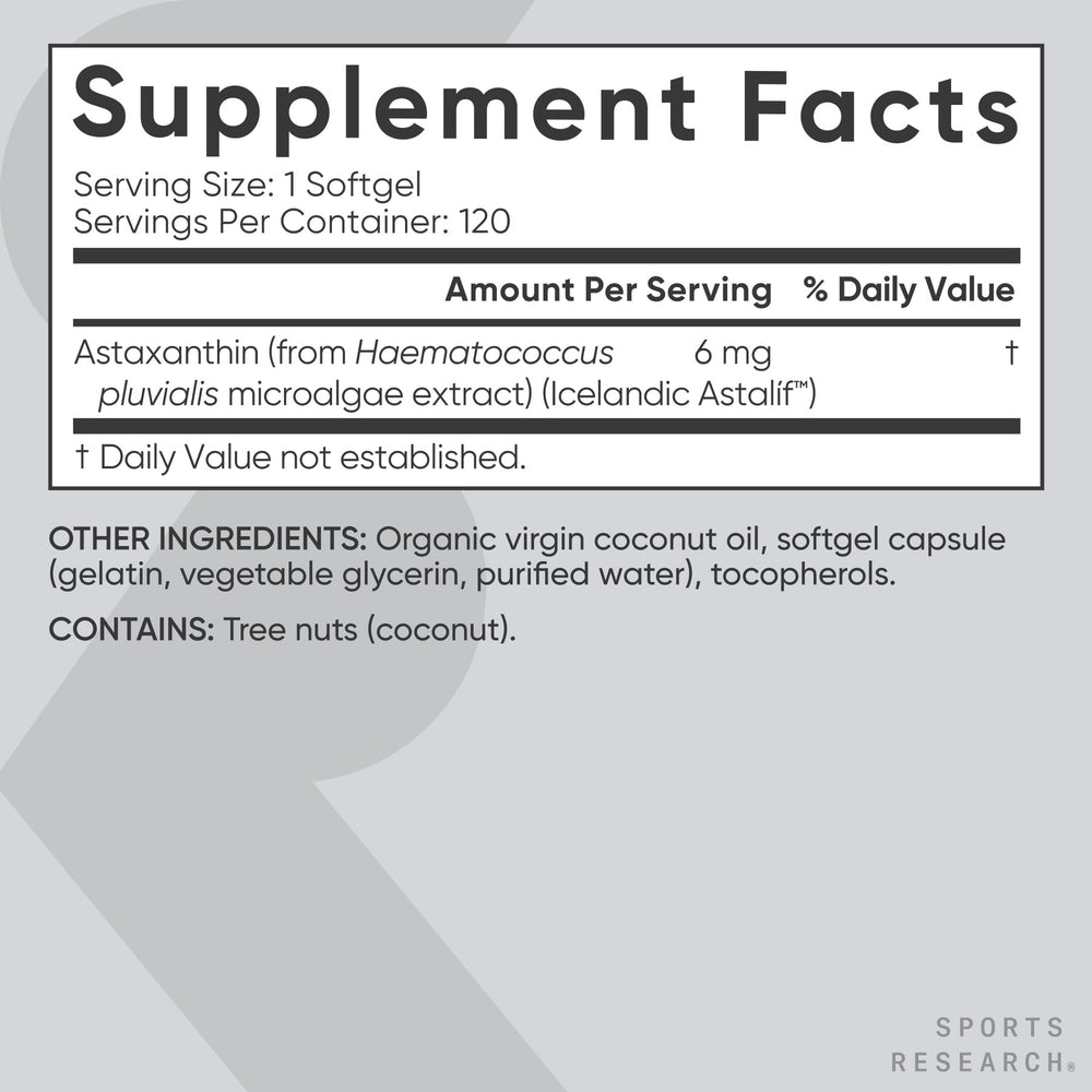 Back of bottle with supplement facts and dosage information
