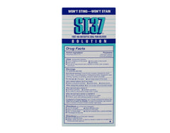 Open ST 37 antiseptic solution bottle showing liquid