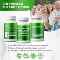 Emotional balance and relaxation benefits from 14 in 1 formula