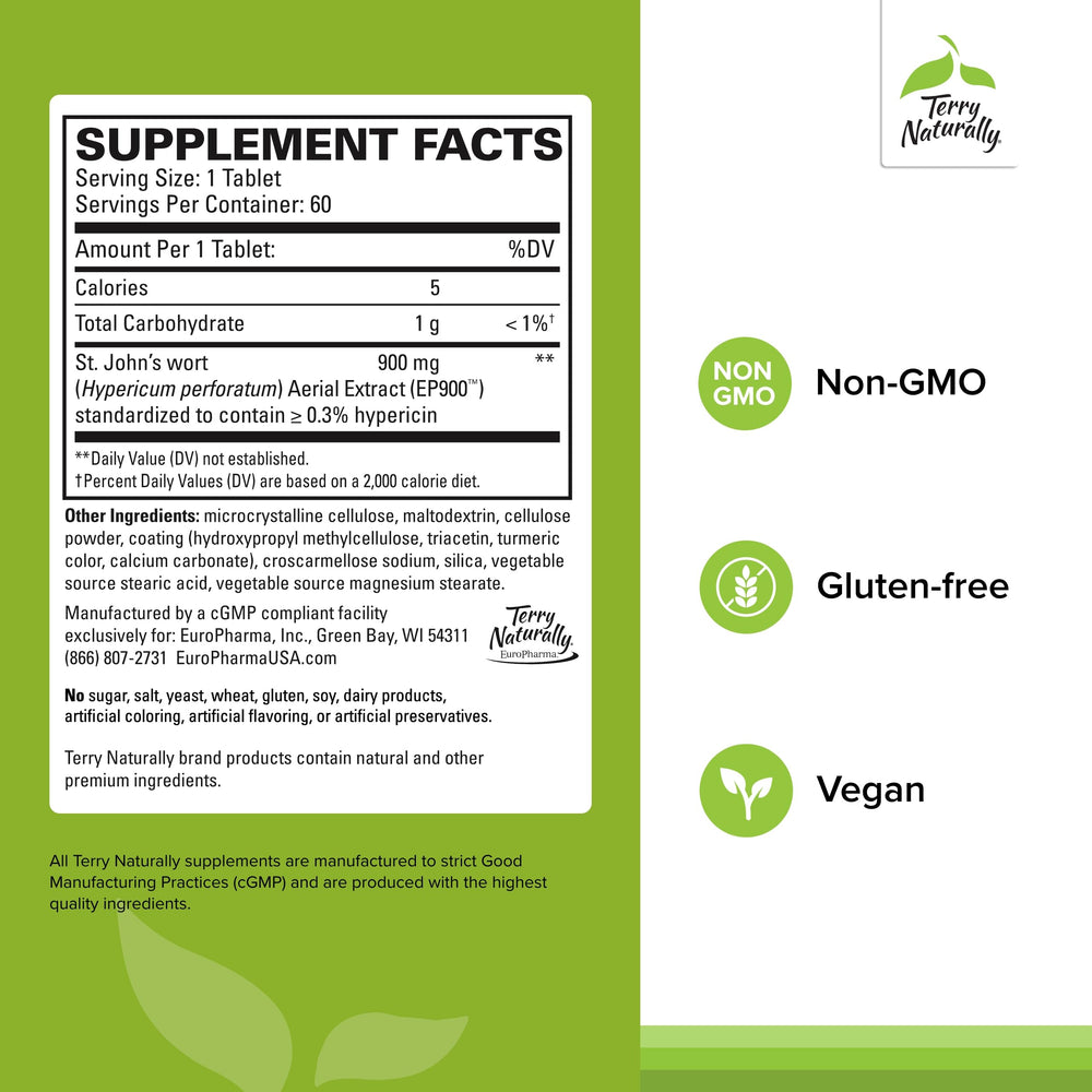 St. John's Wort EP9 9 mg dose illustration