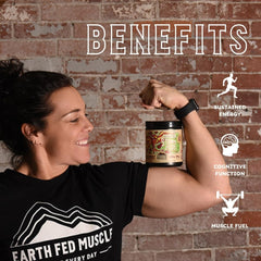 Close-up of ingredients listed on Stammpede label